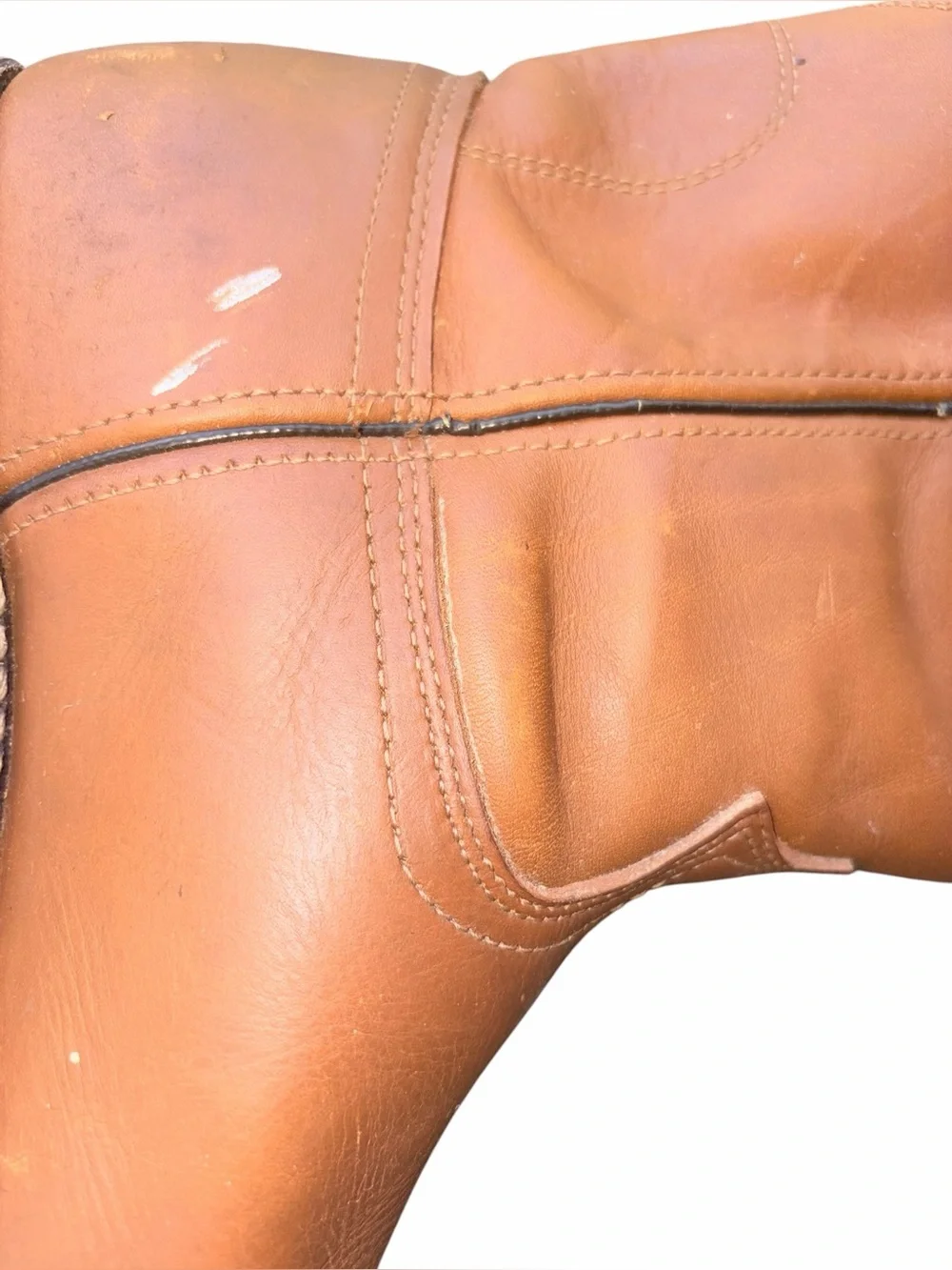 Georgia Boot Men’s Farm and Ranch Wellington Leather Work Boots Cowboy Rancher